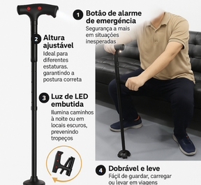 Muleta Super Multifuncional - Easy Helper