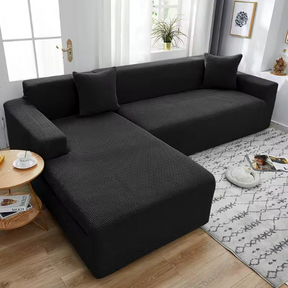 Capa de Sofá Ajustável Jacquard Resistente Impermeável - HiperMax