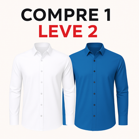 Camisa Anti Amassado - Ultra Stretch [COMPRE 1 & LEVE 2]