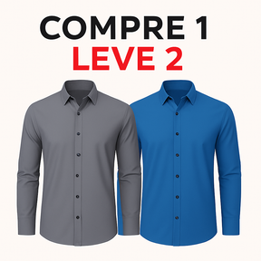 Camisa Anti Amassado - Ultra Stretch [COMPRE 1 & LEVE 2]