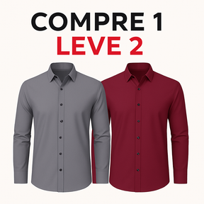 Camisa Anti Amassado - Ultra Stretch [COMPRE 1 & LEVE 2]