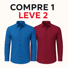 Camisa Anti Amassado - Ultra Stretch [COMPRE 1 & LEVE 2]
