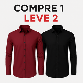 Camisa Anti Amassado - Ultra Stretch [COMPRE 1 & LEVE 2]