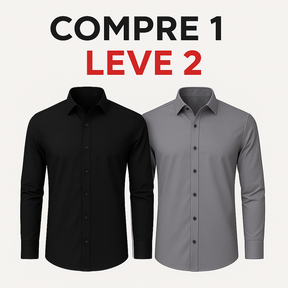 Camisa Anti Amassado - Ultra Stretch [COMPRE 1 & LEVE 2]