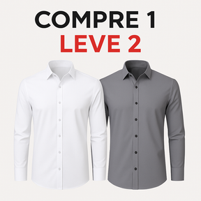 Camisa Anti Amassado - Ultra Stretch [COMPRE 1 & LEVE 2]